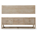 Lilys Peking Ming Media Console With Drawers Weathered White Wash-12.5% Discount 9083-WS