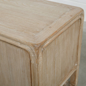 Lilys Peking Ming Media Console With Drawers Weathered White Wash-12.5% Discount 9083-WS