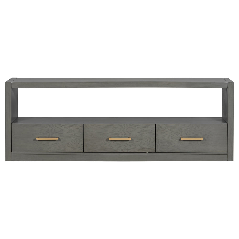 English Elm Christopher Knight Home® - Mirod Stylish Tv Stand: Classic Minimalist Console With 3 Storage Drawers, Perfect For Any Space N760P251944E