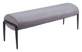 Glatt Bench Gray 110350 Zuo Modern