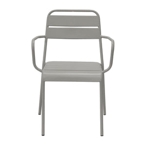 Rosco Outdoor Armchair in Oyster Gray - Set of 2 90865-OYSGRY EuroStyle