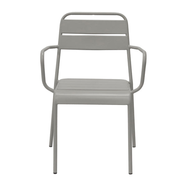 Rosco Outdoor Armchair in Oyster Gray - Set of 2 90865-OYSGRY EuroStyle