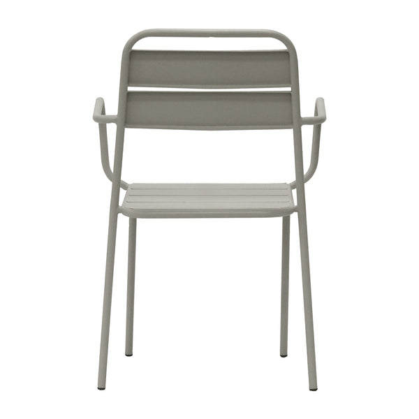 Rosco Outdoor Armchair in Oyster Gray - Set of 2 90865-OYSGRY EuroStyle