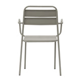 Rosco Outdoor Armchair in Oyster Gray - Set of 2 90865-OYSGRY EuroStyle