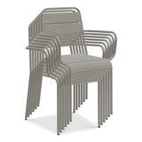 Rosco Outdoor Armchair in Oyster Gray - Set of 2 90865-OYSGRY EuroStyle