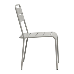 Rosco Outdoor Side Chair in Oyster Gray - Set of 2 90867-OYSGRY EuroStyle