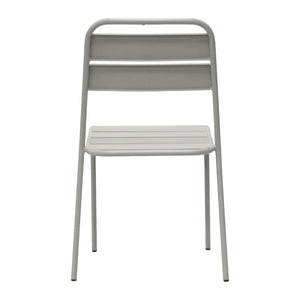 Rosco Outdoor Side Chair in Oyster Gray - Set of 2 90867-OYSGRY EuroStyle