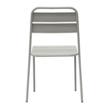 Rosco Outdoor Side Chair in Oyster Gray - Set of 2 90867-OYSGRY EuroStyle