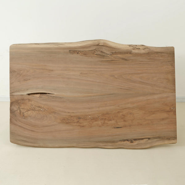 Lilys 69" Live Edge Walnut Wood Coffee Table Natural (Size And Color Vary) 9087-XL
