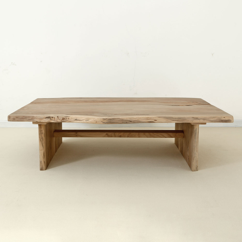 Lilys 69" Live Edge Walnut Wood Coffee Table Natural (Size And Color Vary) 9087-XL