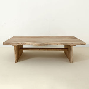 Lilys 69" Live Edge Walnut Wood Coffee Table Natural (Size And Color Vary) 9087-XL