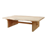 Lilys 69" Live Edge Walnut Wood Coffee Table Natural (Size And Color Vary) 9087-XL
