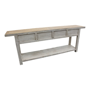 Lilys Amalfi Two Tones Console Table With 4 Drawers 9088-L