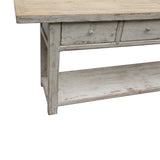 Lilys Amalfi Two Tones Console Table With 4 Drawers 9088-L