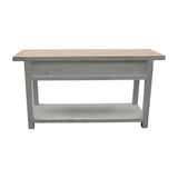 Lilys Amalfi Two Tones Console Table With 3 Drawers 9088