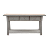 Lilys Amalfi Two Tones Console Table With 3 Drawers 9088