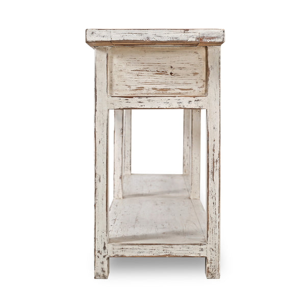 Lilys Amalfi Two Tones Console Table With 6 Drawers 110X19X35H Make To Order Eta 3-6 Month 9088-XL