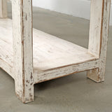 Lilys Amalfi Two Tones Console Table With 6 Drawers 110X19X35H Make To Order Eta 3-6 Month 9088-XL