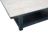 Lilys Song Coffee Table Antique Black 67X43 9090-BL