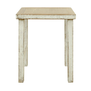 Lilys Song Side Table Antique Off White 9091-W