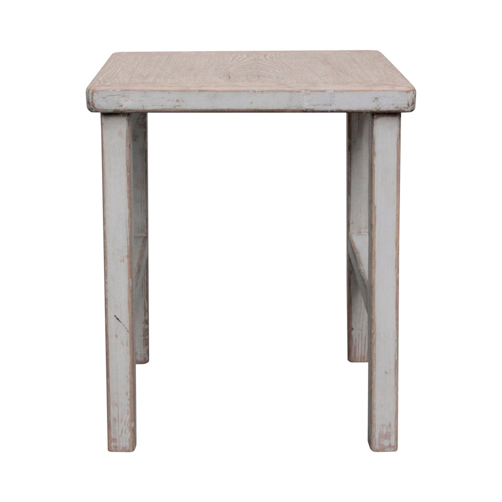 Lilys Song Side Table Antique Off White 9091-W