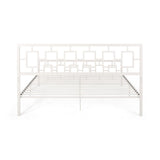 Christopher Knight Home® - Noble House - Claudia Modern Iron King Bed Frame