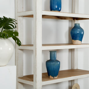 Lilys Amalfi Two Tones Grand Frame Pinewood Shelf  Antique Off White 9093-W