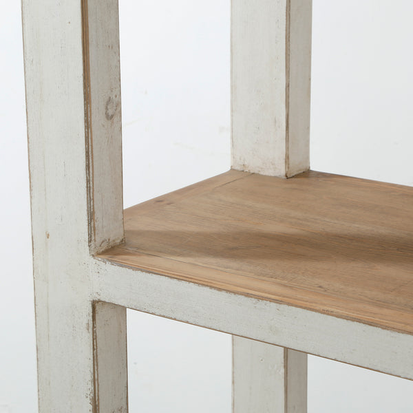 Lilys Amalfi Two Tones Grand Frame Pinewood Shelf  Antique Off White 9093-W