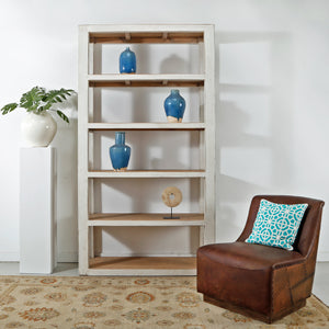 Lilys Amalfi Two Tones Grand Frame Pinewood Shelf  Antique Off White 9093-W