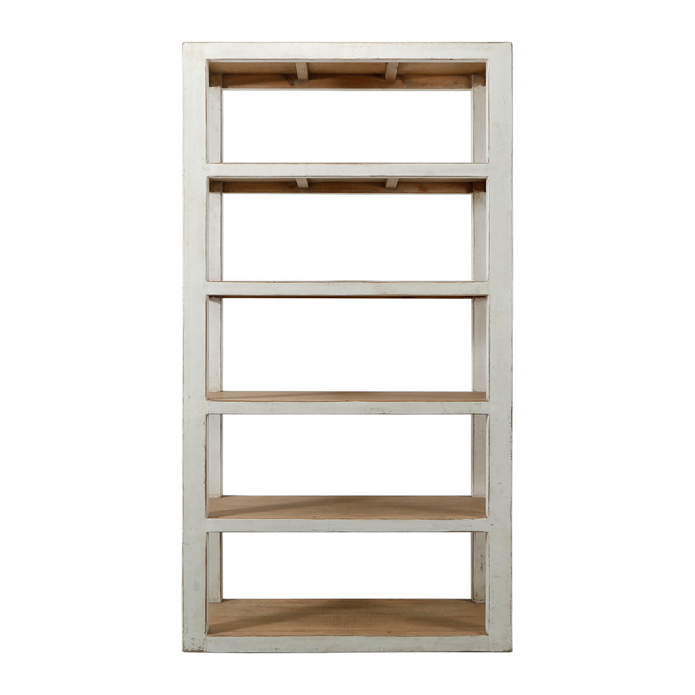 Lilys Amalfi Two Tones Grand Frame Pinewood Shelf  Antique Off White 9093-W