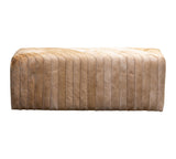 Olivia + Quinn Bryant Bench Ottoman 9095_HAIRONHIDECAMEL Hair on Hide Camel