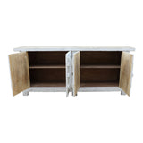 Amalfi Patrician Two Tones Sideboard Distressed White 91X19X37