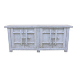 Lilys Amalfi Patrician Two Tones Sideboard Distressed White 91X19X37 9096-W