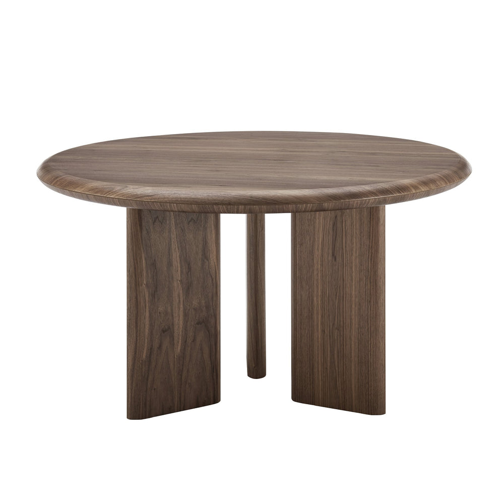 Albert 53" Round Table - Mid-Century Modern Design in Premium American Walnut for Home & Office