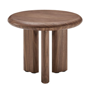 Albert 24" Round Side Table in American Walnut 90964WAL-KIT EuroStyle