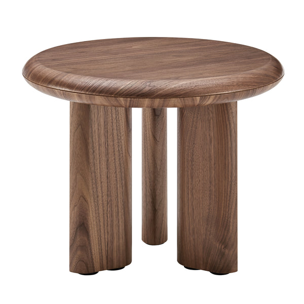 Albert 24" Round Side Table in American Walnut 90964WAL-KIT EuroStyle