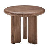 Albert 24" Round Side Table in American Walnut 90964WAL-KIT EuroStyle