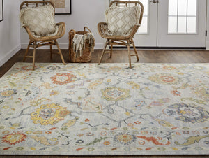 Feizy Rugs Karina Hand Knotted Wool Runner Rug Persian Medallion Style for Hallways and Entryways 9096793FMLT000I6A
