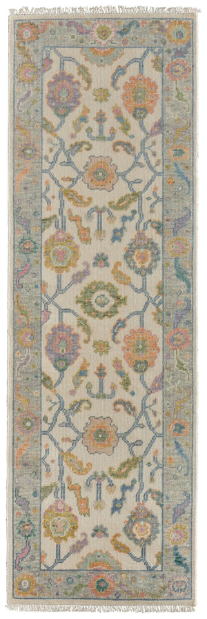 Feizy Rugs Karina Hand Knotted Wool Runner Floral Botanical Motif for Hallways and Entryways 90969G9FIVYGRYI6A