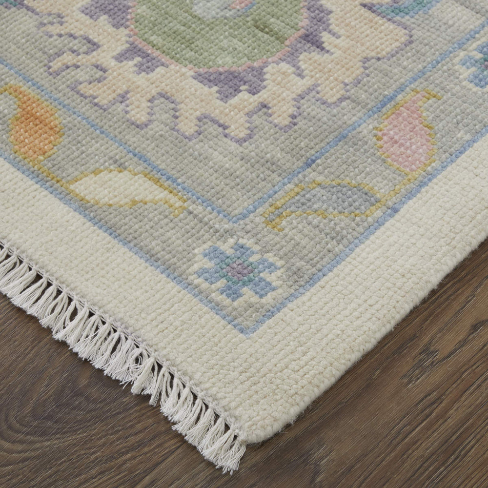 Feizy Rugs Karina Hand Knotted Wool Runner Floral Botanical Motif for Hallways and Entryways 90969G9FIVYGRYI6A