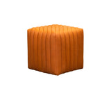 Olivia + Quinn Bryant Cube Ottoman 9096_BLA2814 Anniston Tangerine