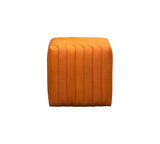 Olivia + Quinn Bryant Cube Ottoman 9096_BLA2814 Anniston Tangerine