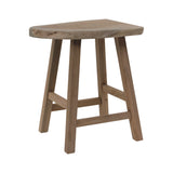 Lilys 20" High Live Edge Walnut Wood Stool Natural(Color & Size Vary) 9097