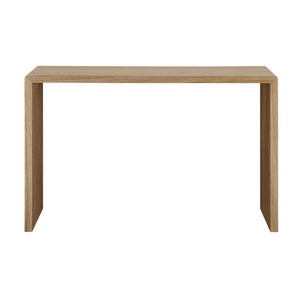 EuroStyle Nova 47 Inch Contemporary Console Table with Warm Veneer Finish for Entryways Oak 90976-OAK