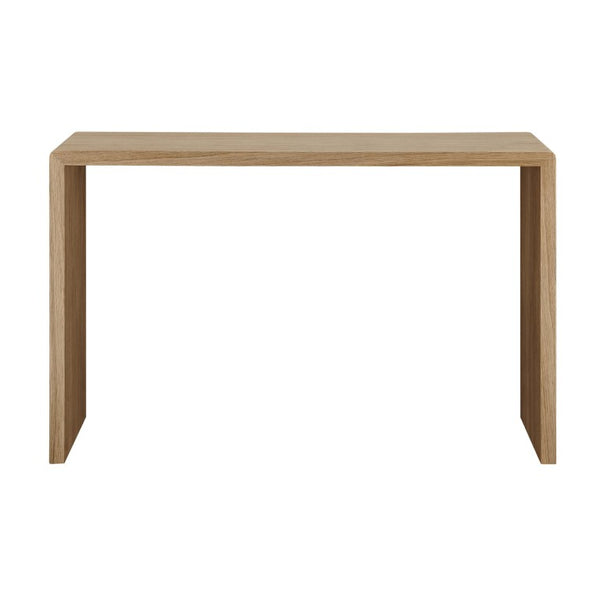 EuroStyle Nova 47 Inch Contemporary Console Table with Warm Veneer Finish for Entryways Oak 90976-OAK