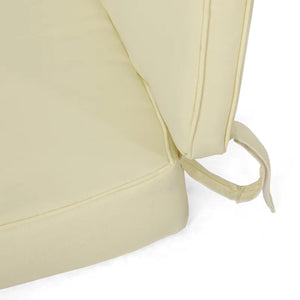 English Elm Christopher Knight Home® - Carolina Club Chair & Loveseat Cushion Set - Cream, Water-Repellent, Plush Support, Easy Care N775P270159C