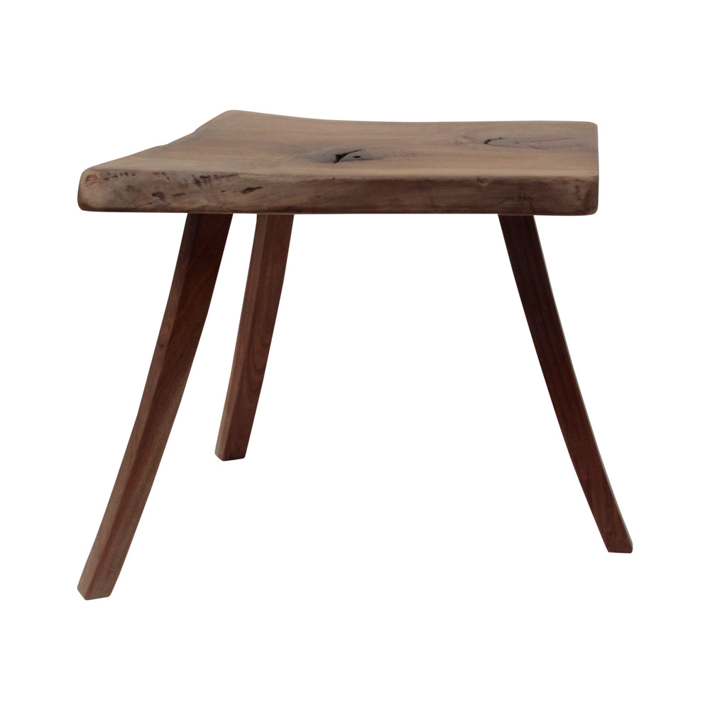 Lilys Live Edge Walnut Wood Side Table Natural (Color & Size Vary) 9097-3