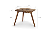 Live Edge Walnut Wood Side Table Natural (Color & Size Vary)