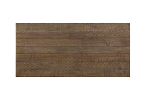 English Elm Steve Silver - Ralston Caramel & Ebony 3-Piece Occasional Table Set — Hardwood Solids, Plank Top, Distressed Heirloom Finish B081S00428