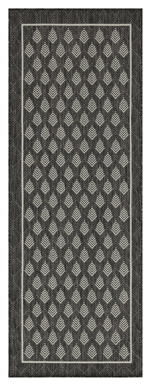 English Elm Sunshine Anthracite 7'10" X 10'3" Durable Indoor/Outdoor Area Rug - Stylish, Easy-Care, Family-Friendly! B186P198874-GIGA